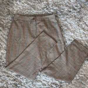 Cute plaid trousers